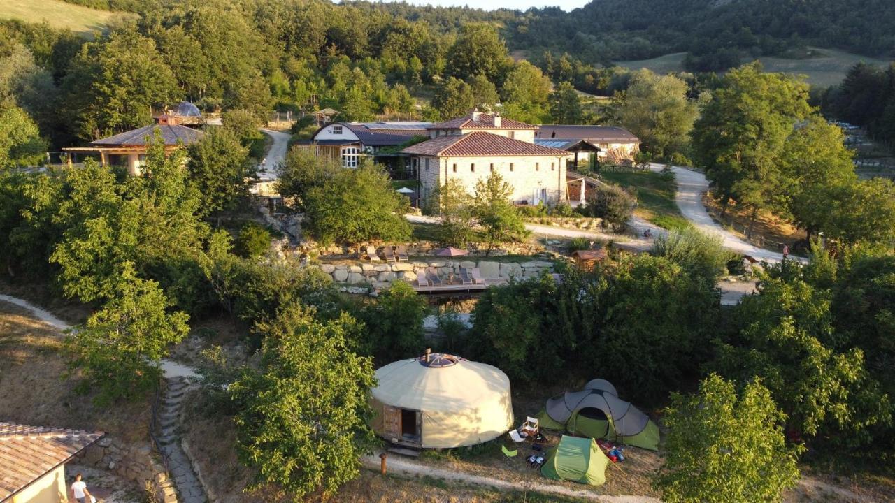 Agriturismo Biologico Autosufficienza Bagno di Romagna Dış mekan fotoğraf